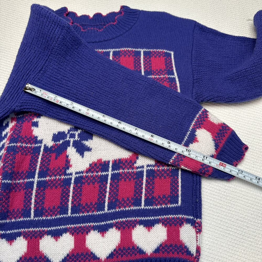 Vintage Acrylic Dog Sweater - Picture 4 of 4
